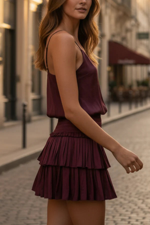 Mystra Silk Crop Top