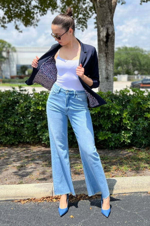 Recycled Shirred Blazer - pookie and sebastian