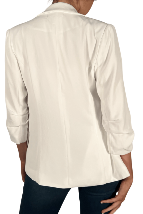 Recycled Shirred Blazer - pookie and sebastian