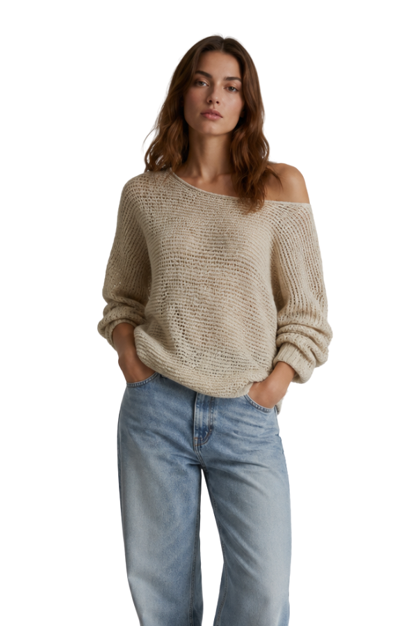 The Garage Lightly Knitted Pullover Top - pookie and sebastian
