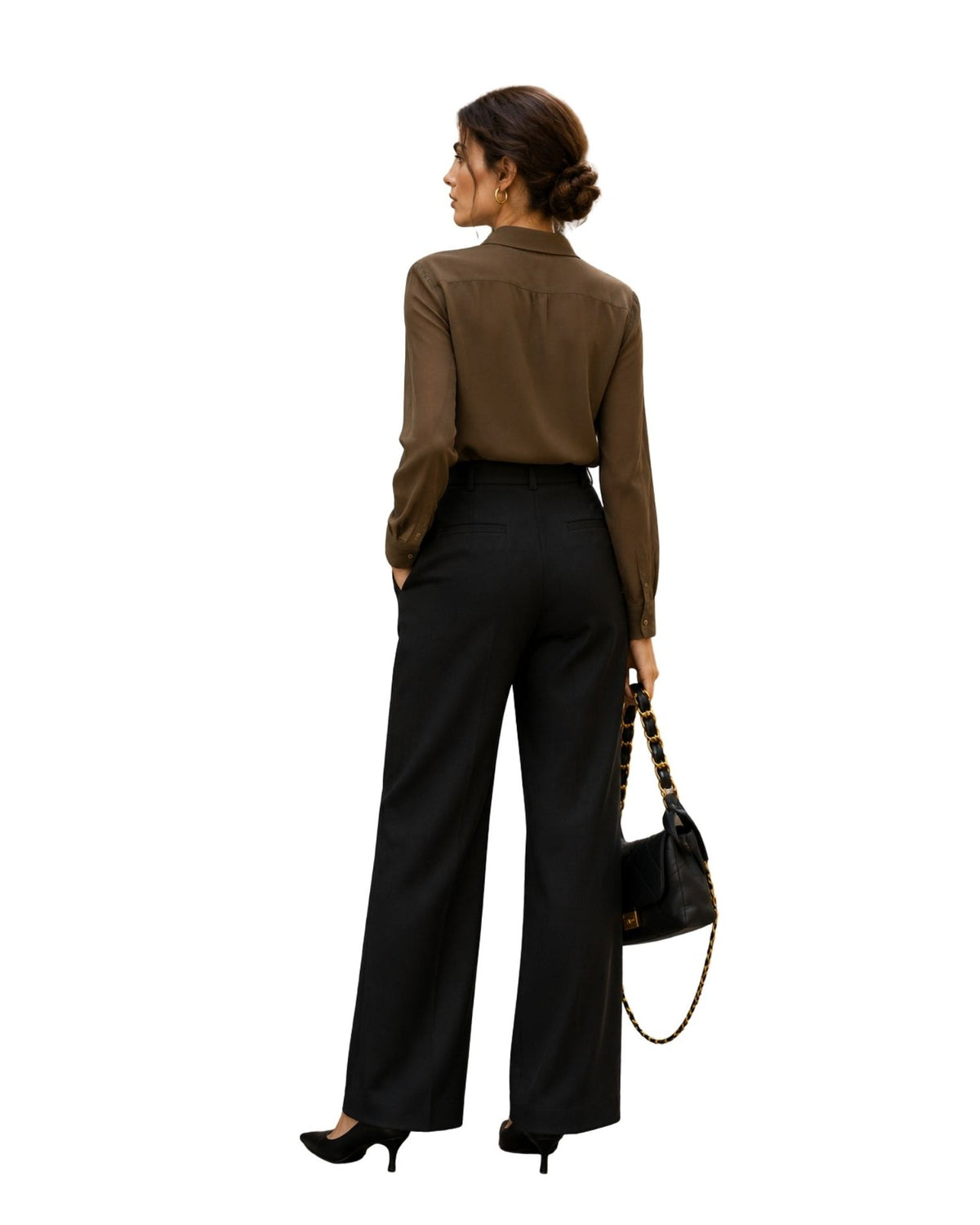 The Ottavia Sheer Button-Down Shirt - pookie and sebastian