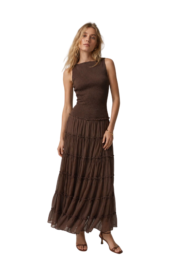 The Geri Dress With Smocked Bodice - pookie and sebastian