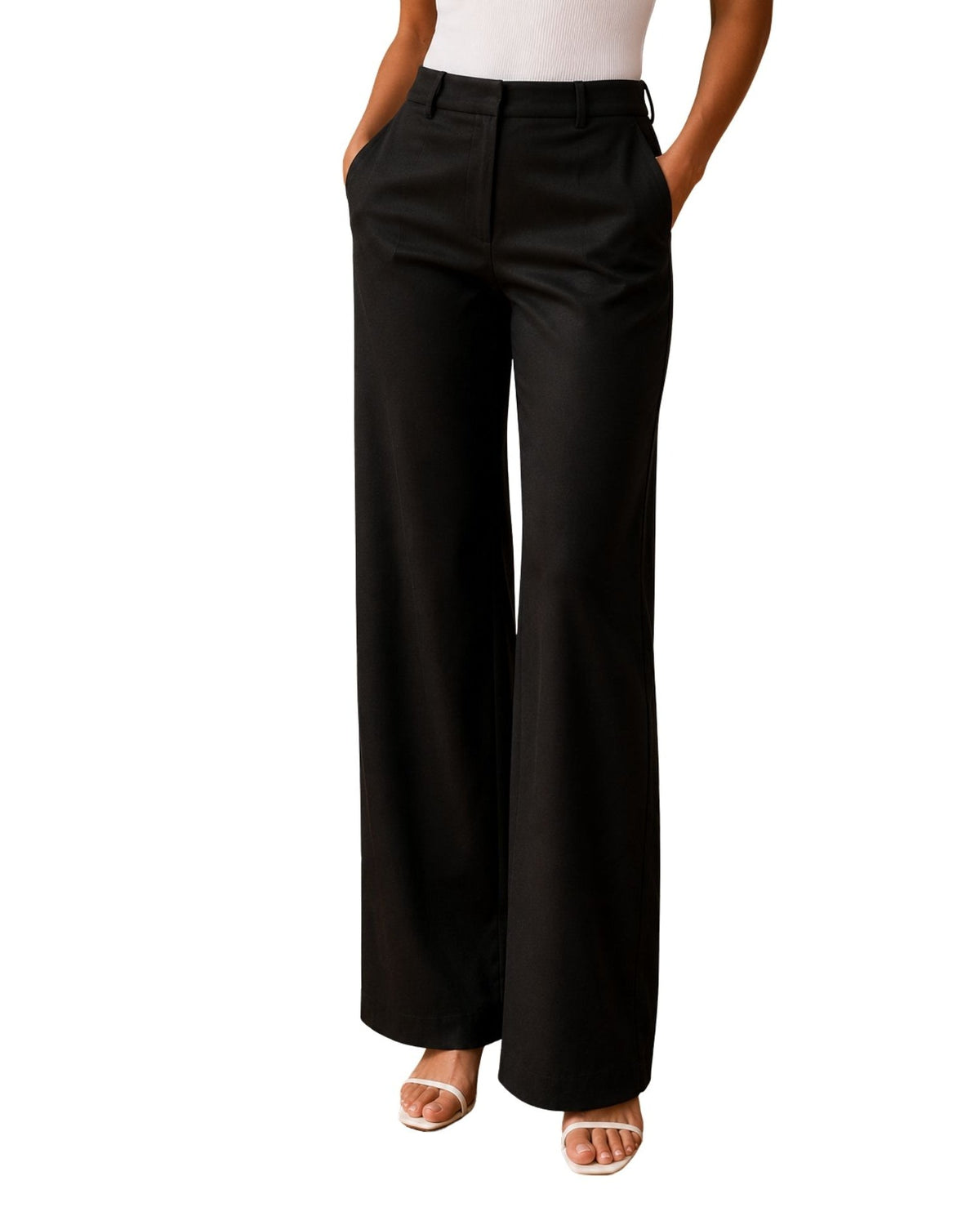 The Scarlett Leather Flare Pant - pookie and sebastian