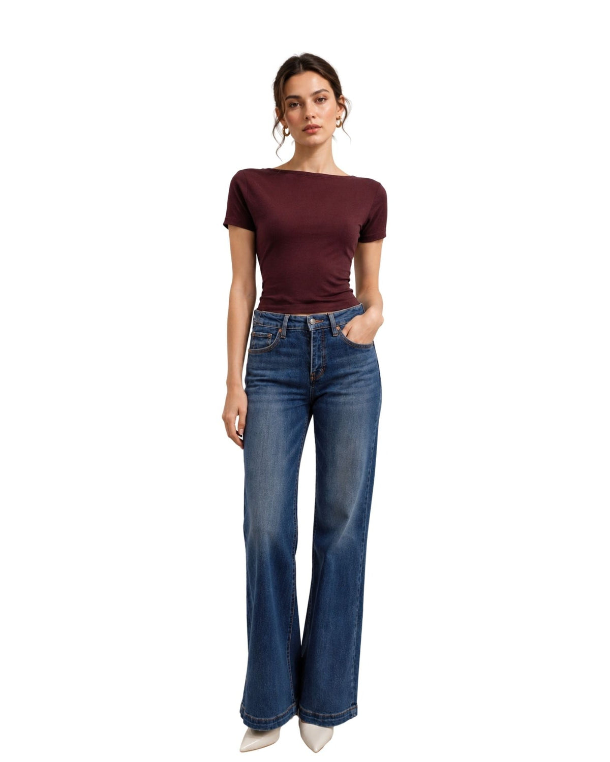The Ultra Soft Summer Sweater - Burgundy - pookie and sebastian