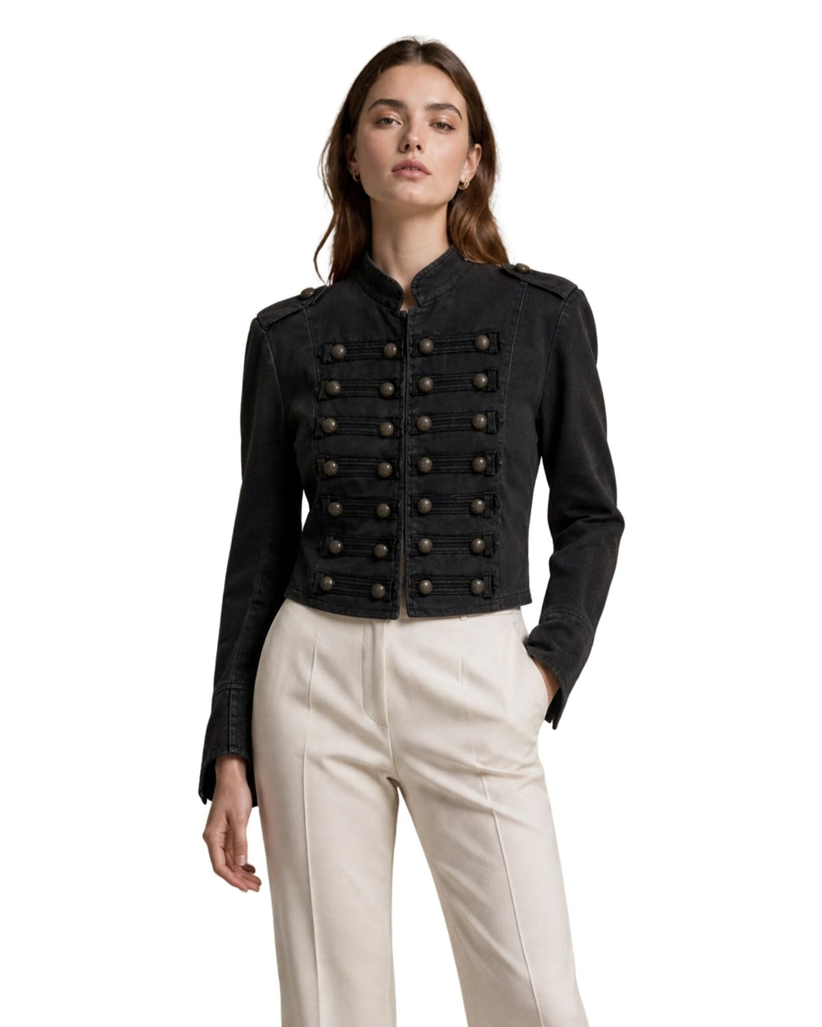 The Napoleon Denim Fit Jacket