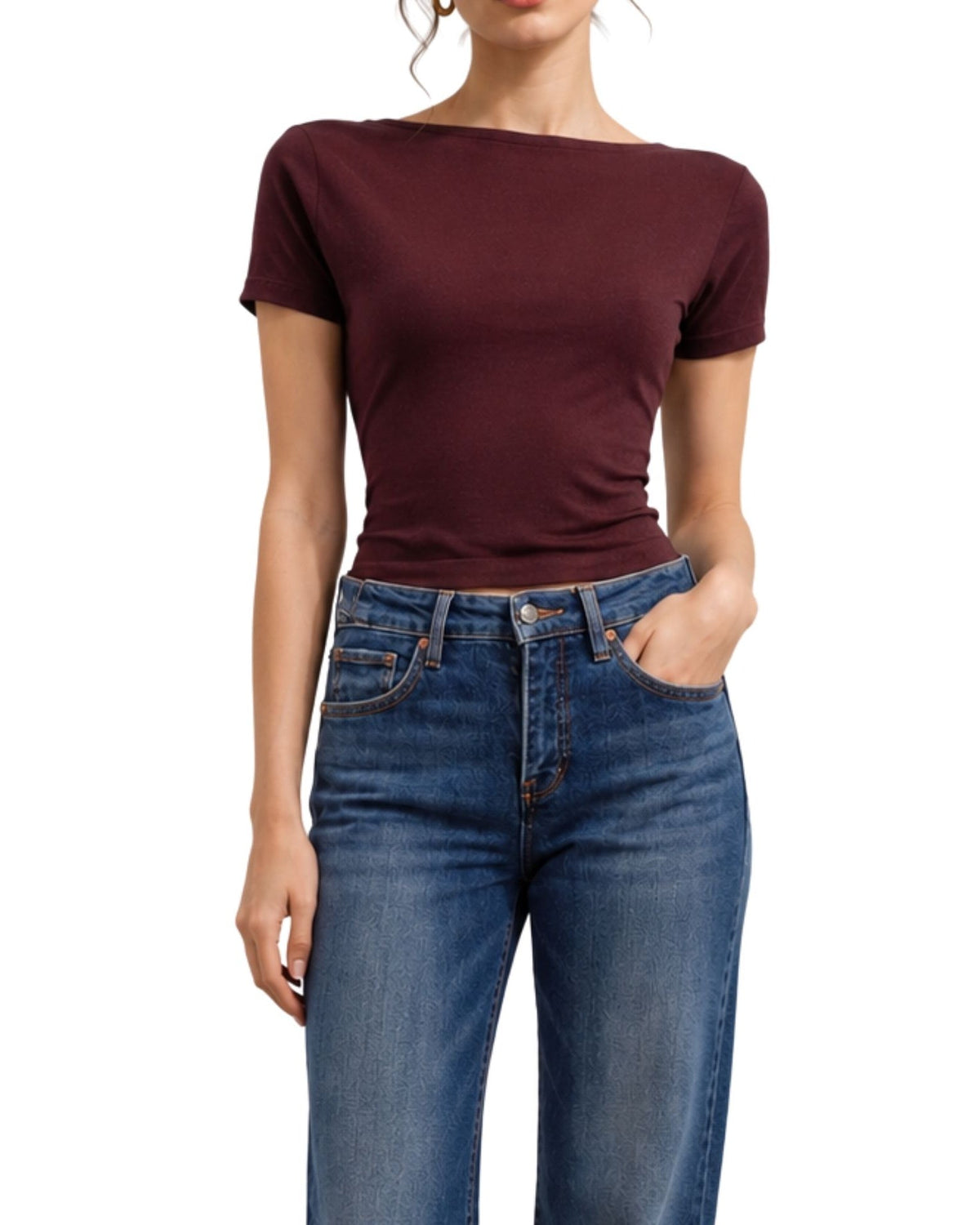 The Ultra Soft Summer Sweater - Burgundy - pookie and sebastian