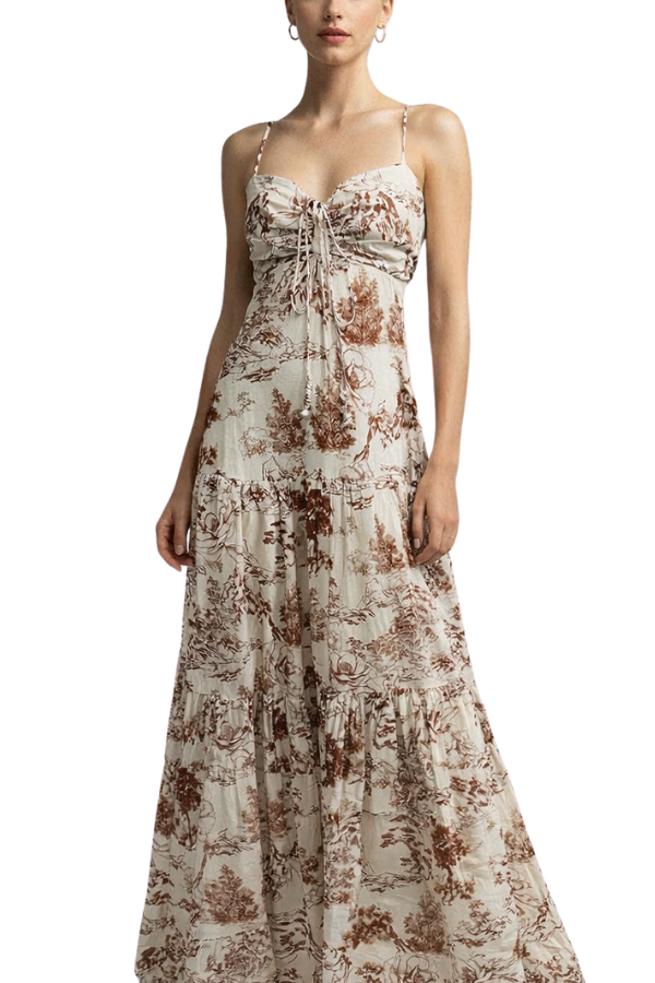 The Keys Hole Maxi Dress - pookie and sebastian