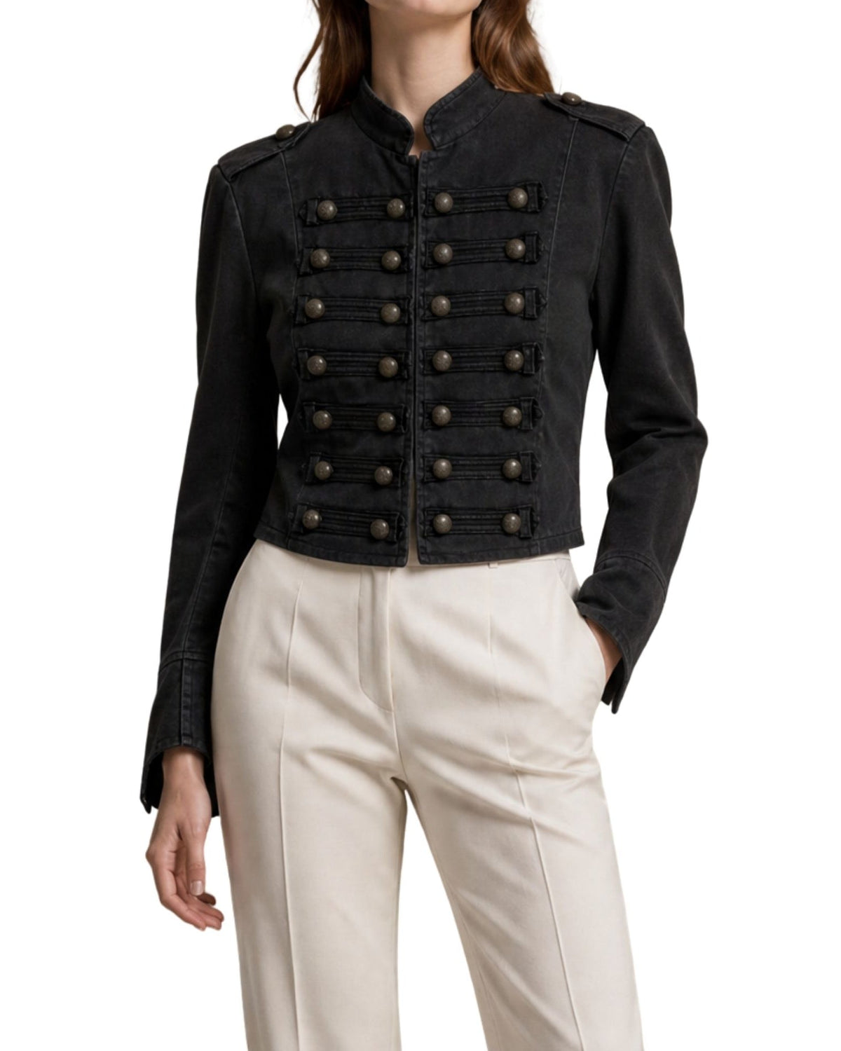 The Napoleon Denim Fit Jacket