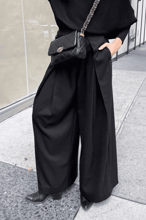 The Manhattan Pleated Trousers Pant