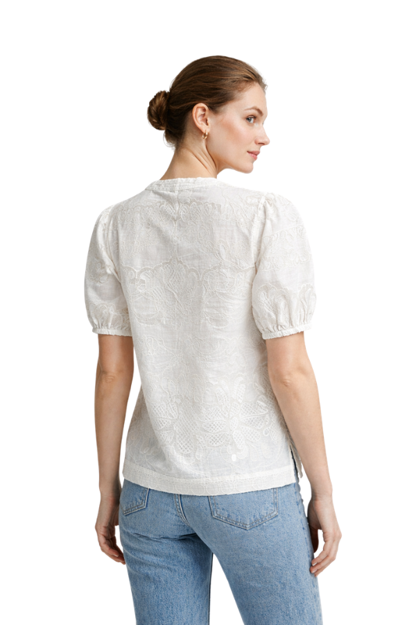 The Gabby Embroidered Blouse - pookie and sebastian