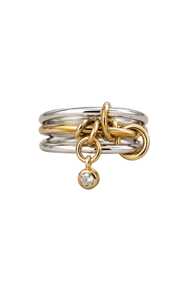 The Rebecca Two Toned Ring