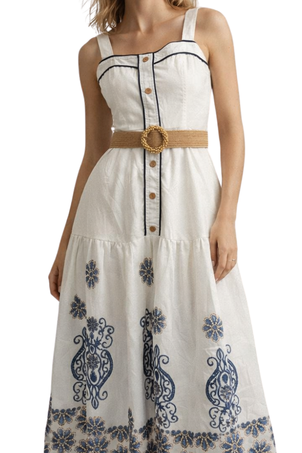 The Bianca Royale Midi Dress - pookie and sebastian