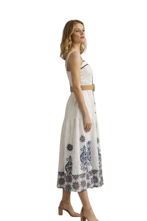 The Bianca Royale Midi Dress - pookie and sebastian