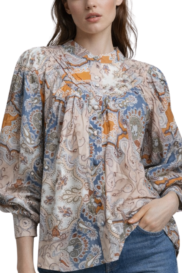 The Alissa Powerful Floral Blouse