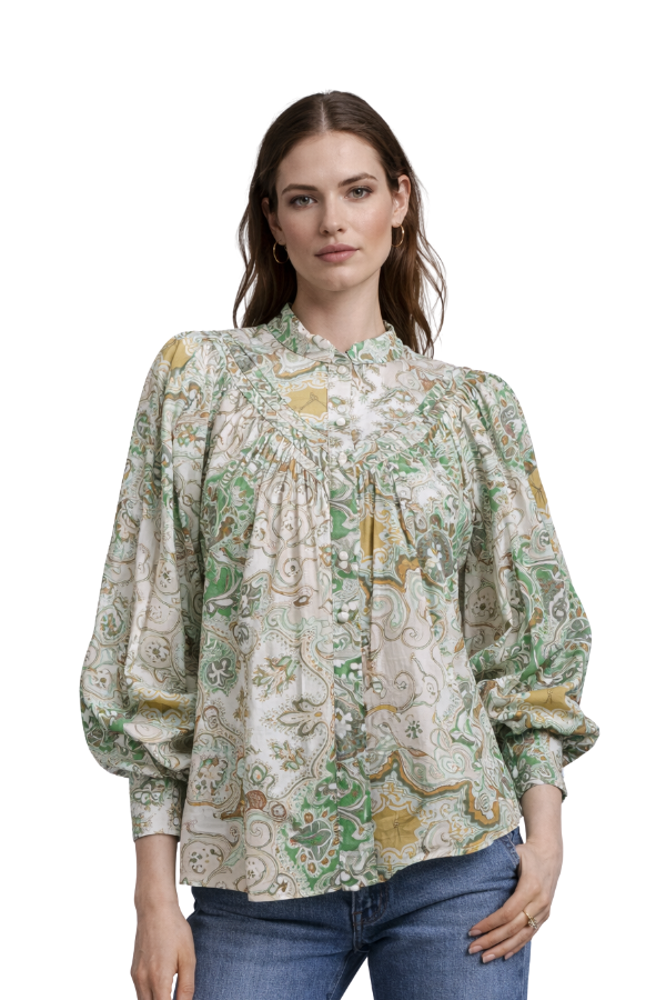 The Alissa Powerful Floral Blouse