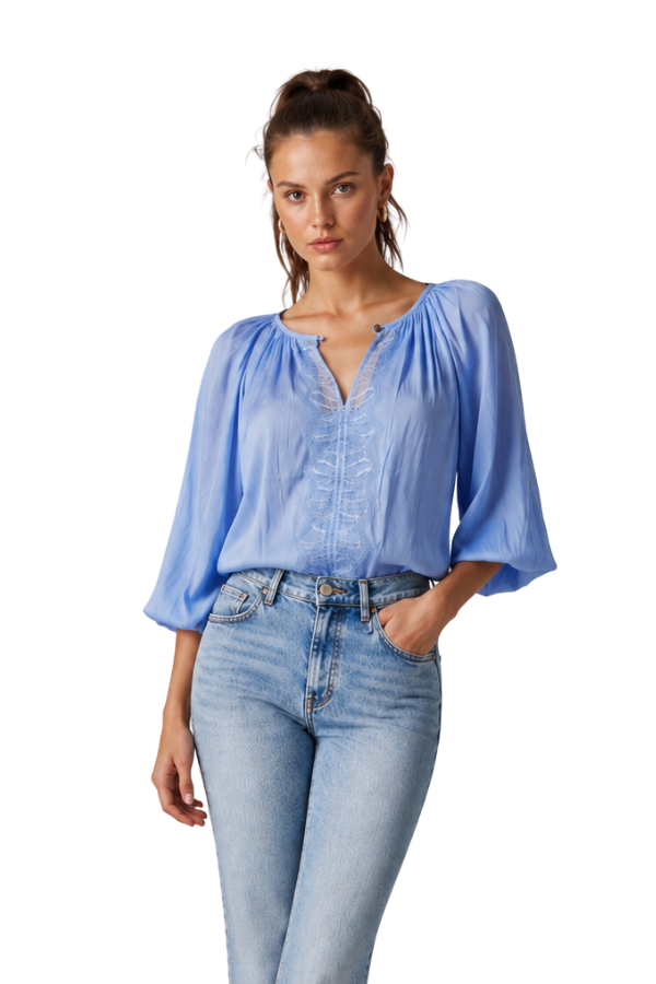 The Jelena Lace Blouse