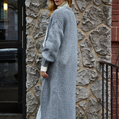 Joan maxi-length cardigan