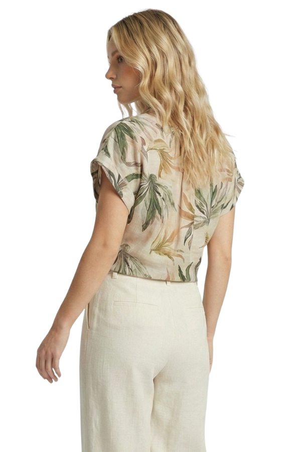 The Isabella Coastal Front Tie Top - pookie and sebastian
