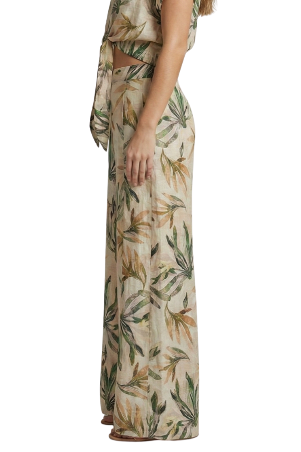 The Isabella Coastal Long Wide Pants - pookie and sebastian