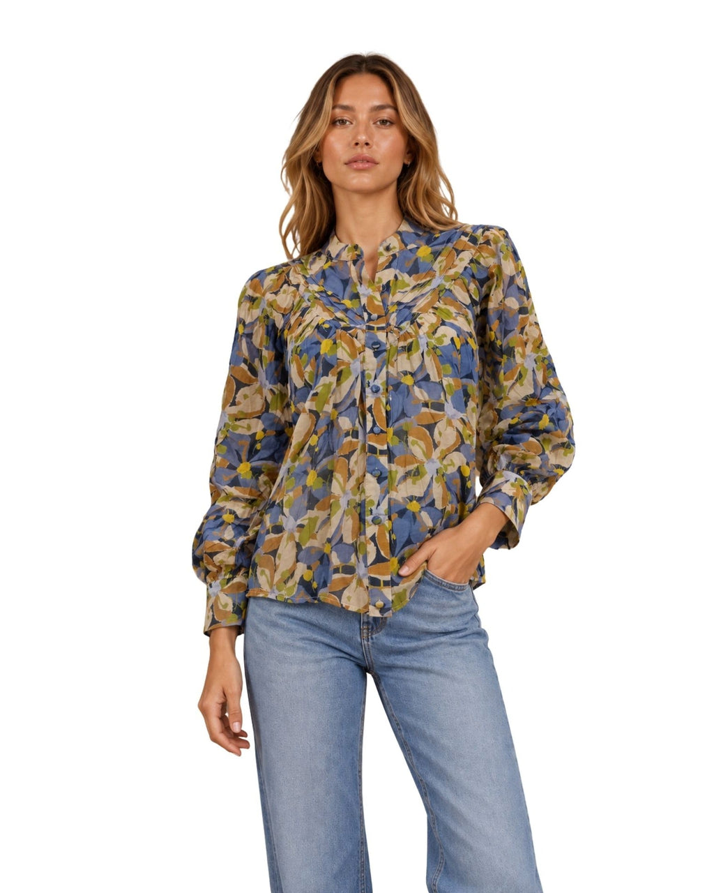 The Maricela Button Down Blouse