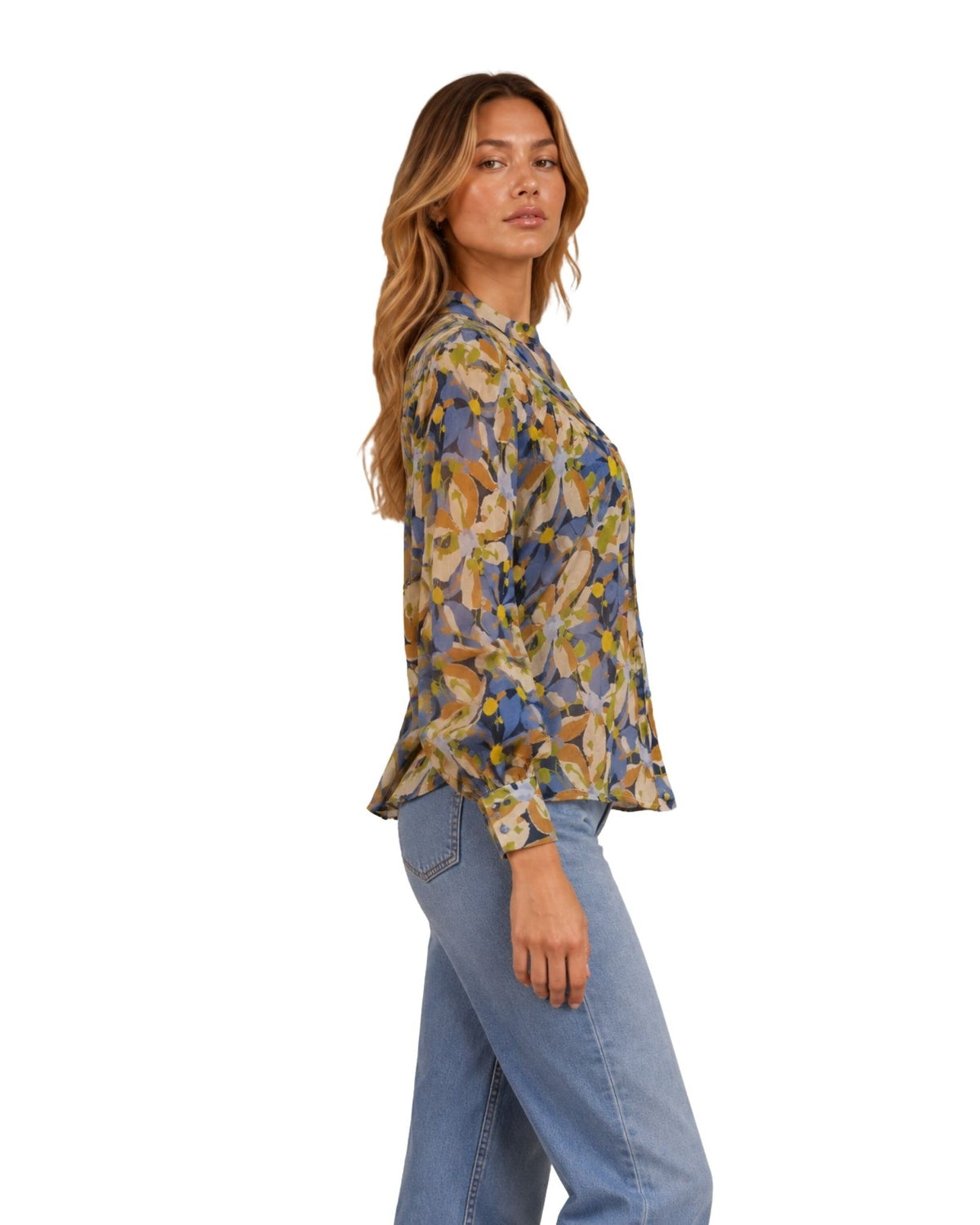 The Maricela Button Down Blouse