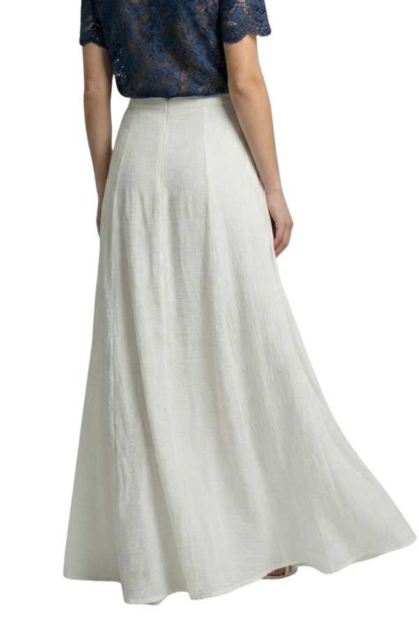 The White Willow Pleated Detail Skirt