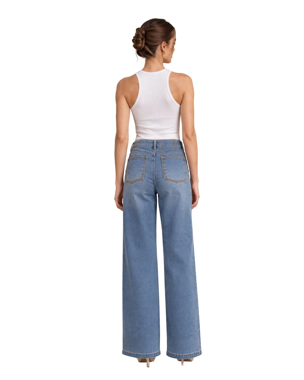 The Ophie Straight Leg Cropped Jeans