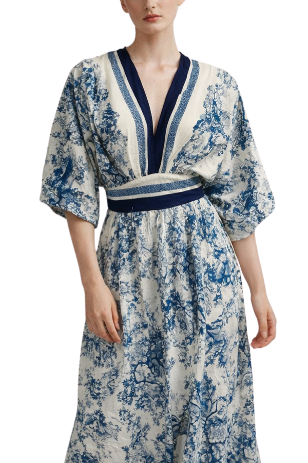 Kamilla Kimono Sleeve Dress - pookie and sebastian