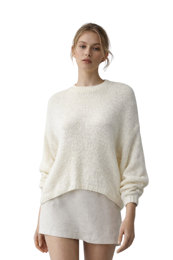The Anna Long Sleeve Knit Top - pookie and sebastian