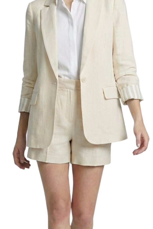 The Elena Back Elastic Shorts