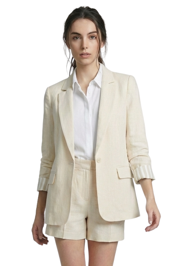 The Elena Sleeve Blazer