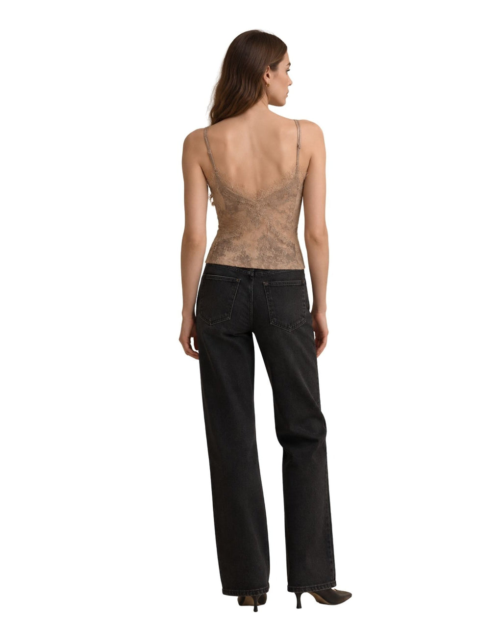 The Vivi Lace-Trimmed Top