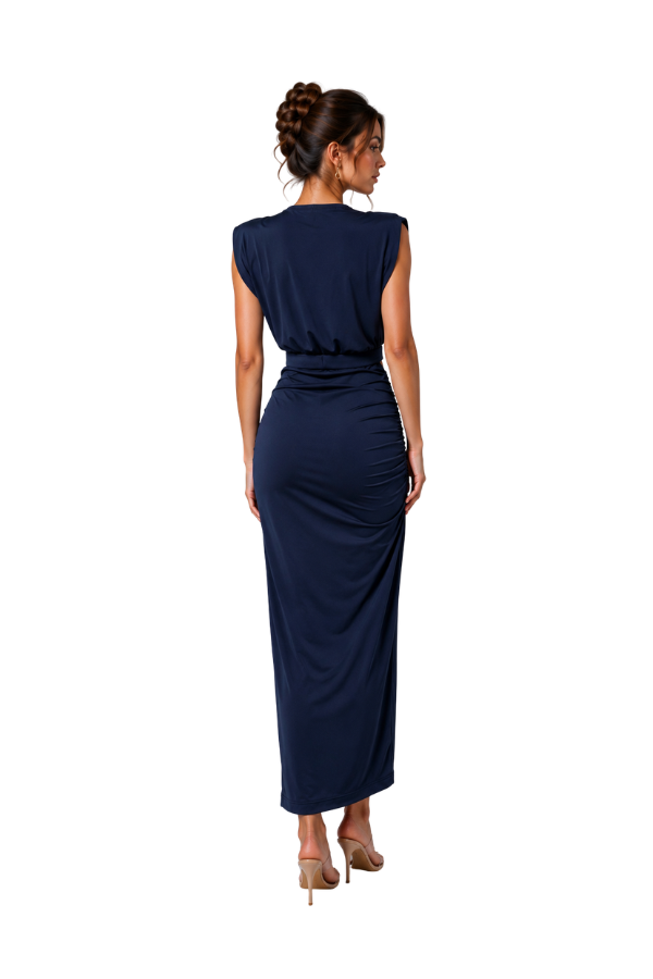 The Nia Silhouette V-Neck Dress