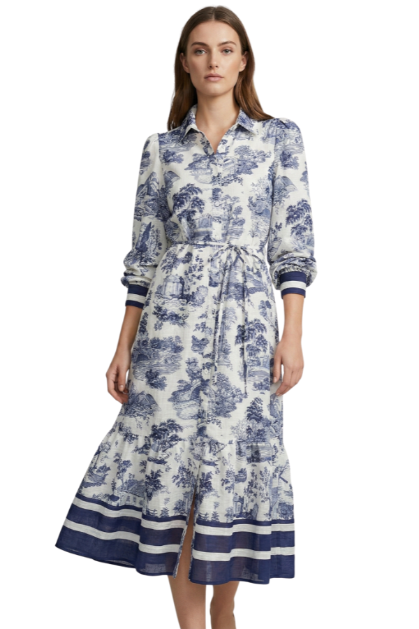 The Sophie Print Long Dress