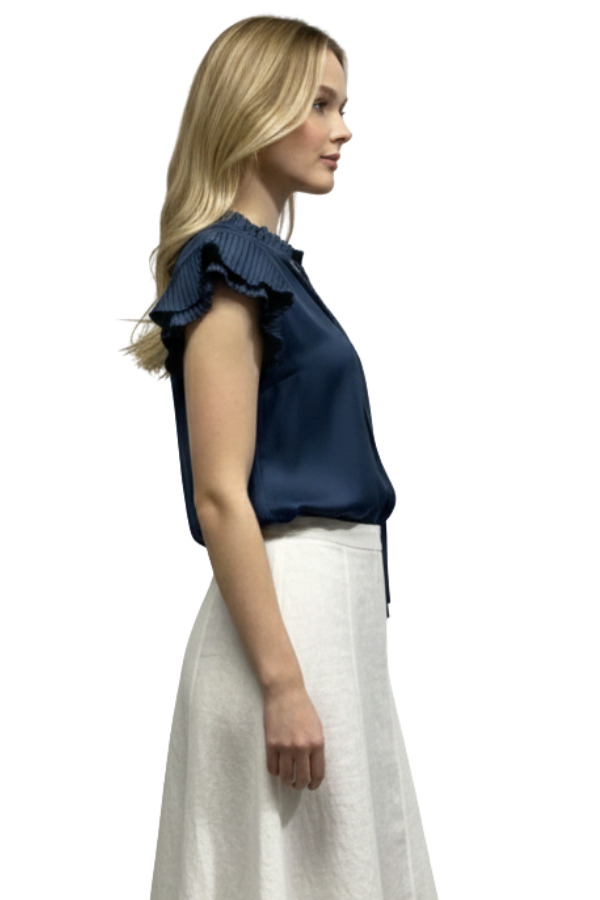 The Flutter Blouse Ruffle