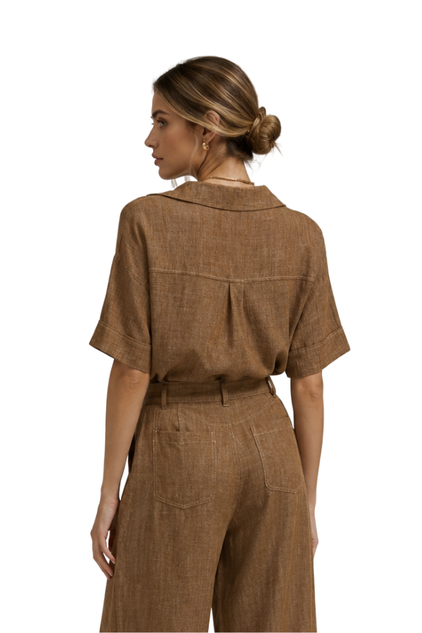 The Ines Short-Sleeve Shirt