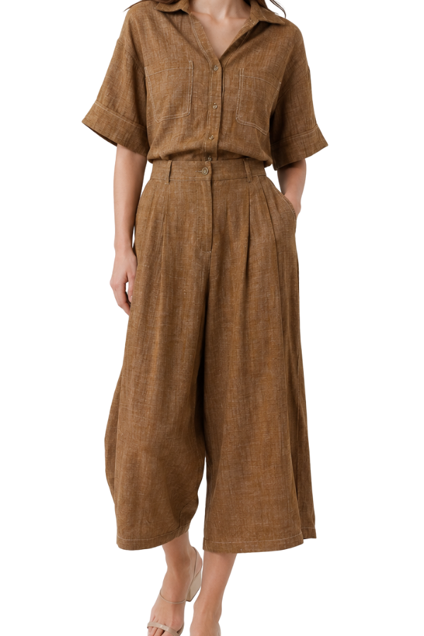 The Ines Wide-Leg Pant