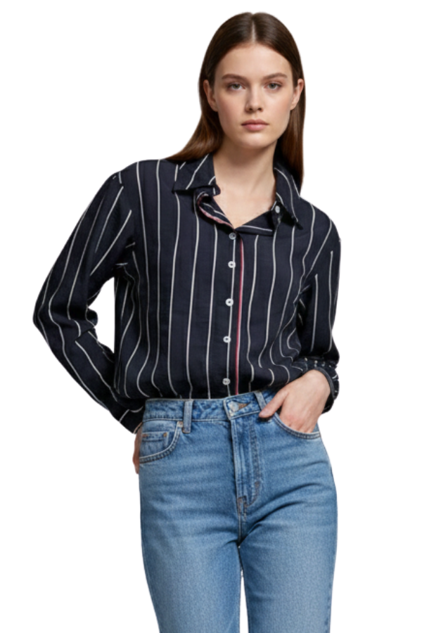 The Sammy Stripe Button Down Shirt
