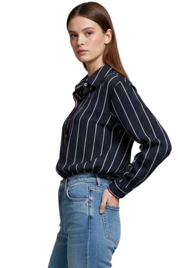The Sammy Stripe Button Down Shirt