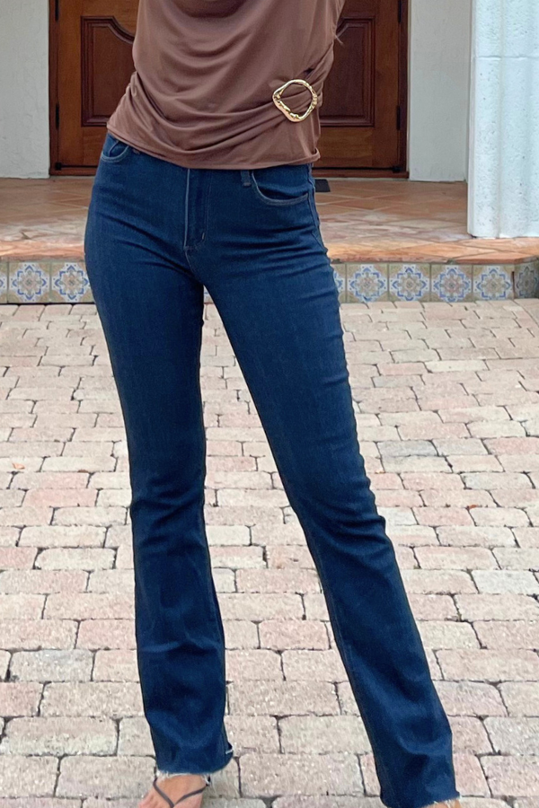 Riley Slim Boot Scissor Cut Jean