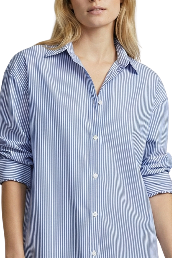 The Vivian Oversized Striped Shirt