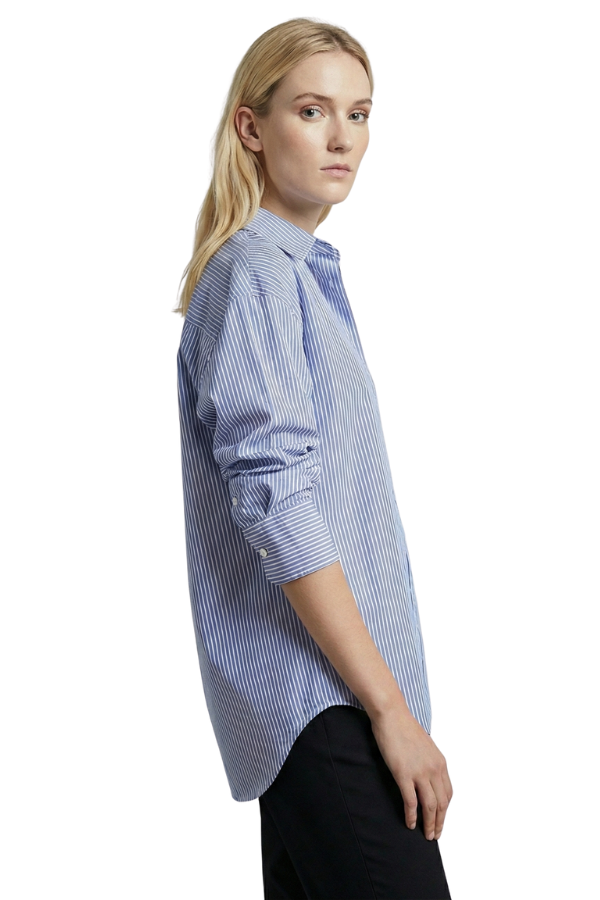 The Vivian Oversized Striped Shirt