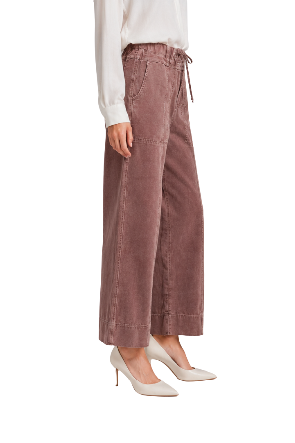 The Alice Drawstring Wide Leg Pants