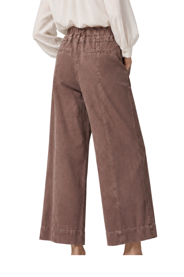 The Alice Drawstring Wide Leg Pants