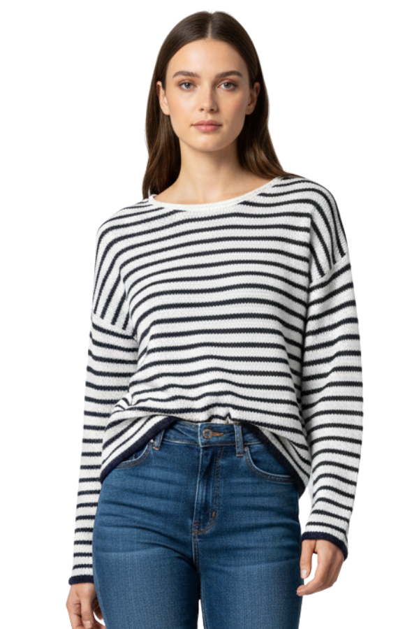 The Monaco Stripe Sweater