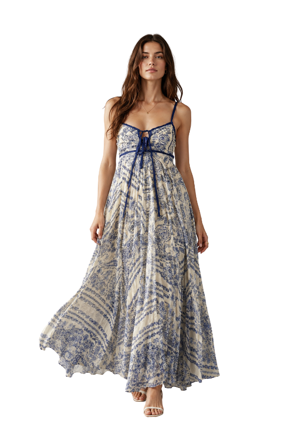 The Ollie Vintage Floral Dress With Lining - pookie and sebastian