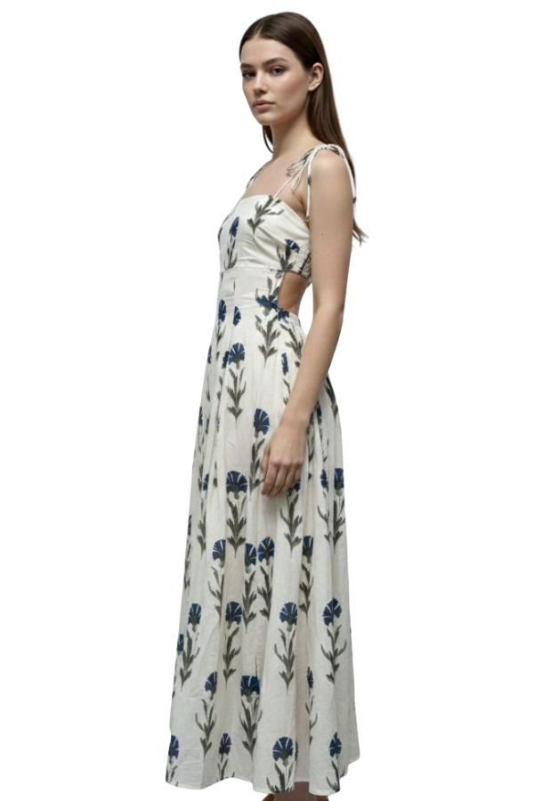 The Elena Floral Midi Dress