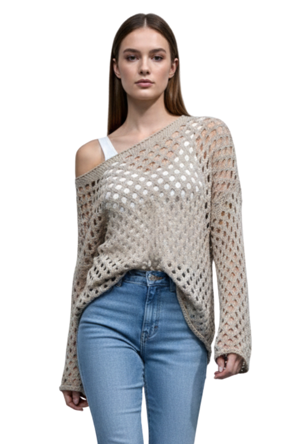 The Margot Crochet Sweater