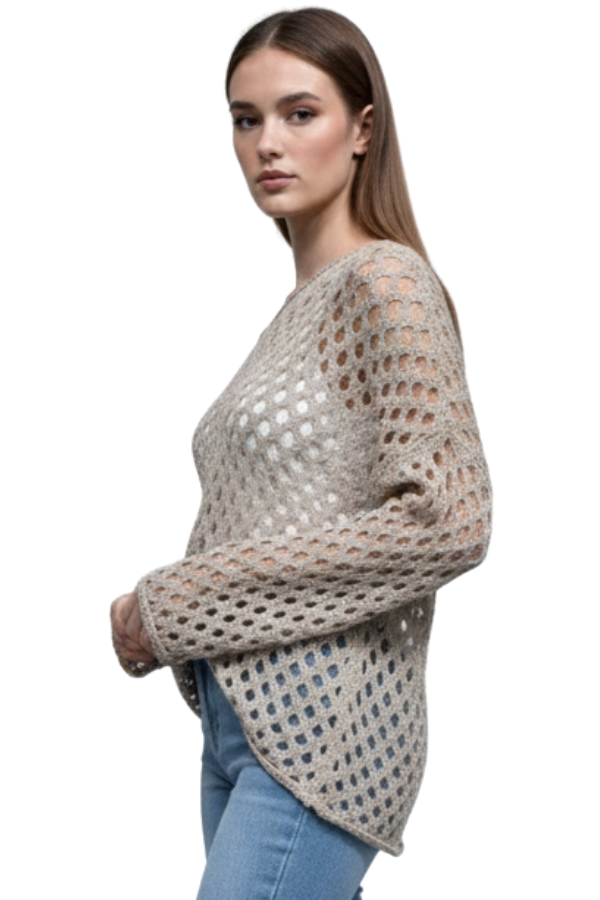 The Margot Crochet Sweater