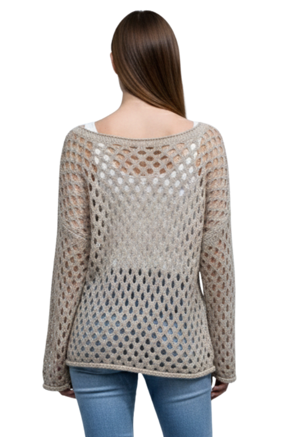 The Margot Crochet Sweater